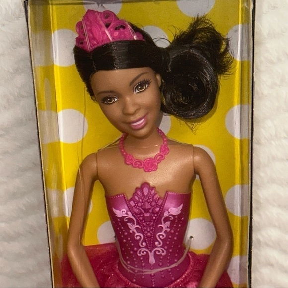 Barbie Ballerina "You Can Be Anything" Doll Pink Outfit Tiara Tutu 2016 NIB - Picture 5 of 12